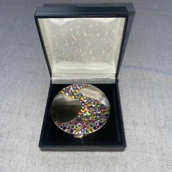 MONTBLEU Swarovski compact mirror - Picture 3 of 5